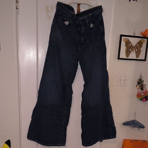 Banana Republic Denim - Banana Republic | Indigo Wide Leg Jeans